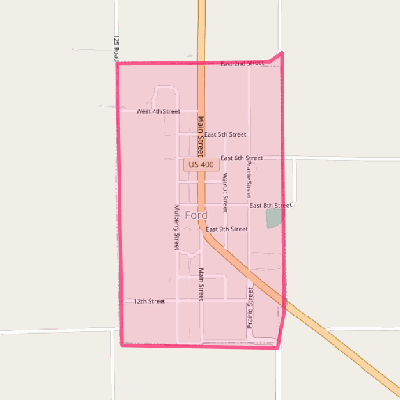 Map of Ford