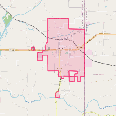 Map of Galena