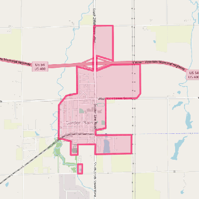 Map of Garden Plain