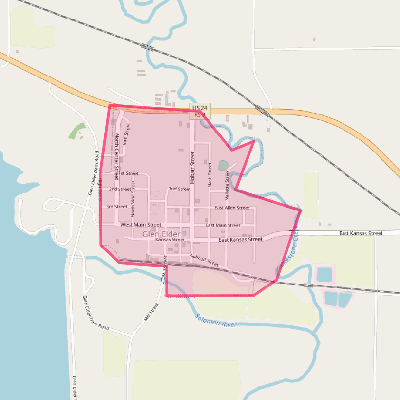 Map of Glen Elder