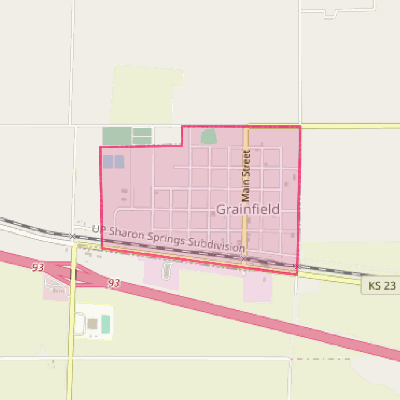 Map of Grainfield
