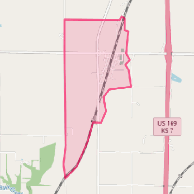 Map of Hillsdale