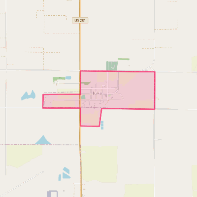 Map of Iuka