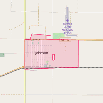 Map of Johnson City