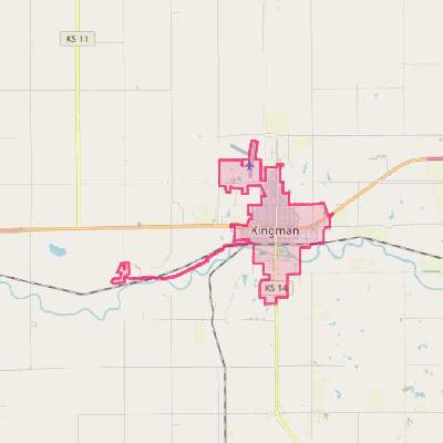 Map of Kingman