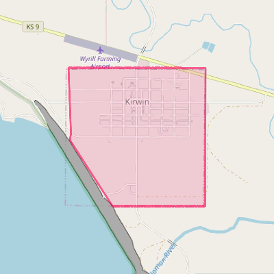 Map of Kirwin