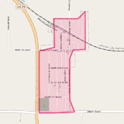 Map of Lancaster