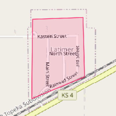 Map of Latimer