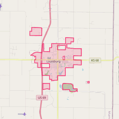 Map of Louisburg