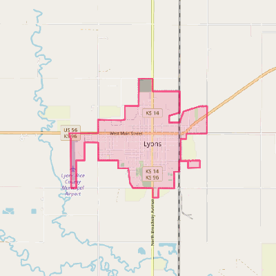 Map of Lyons