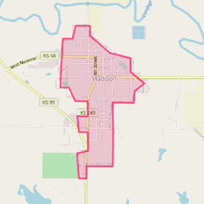 Map of Madison