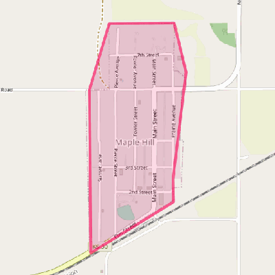 Map of Maple Hill