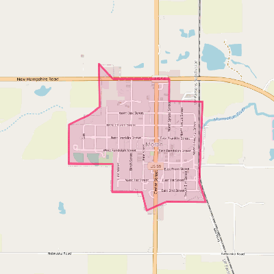 Map of Moran