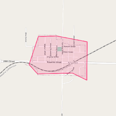 Map of Morrill