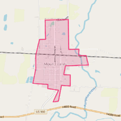 Map of Mound Valley