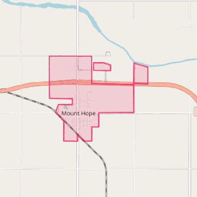 Map of Mount Hope