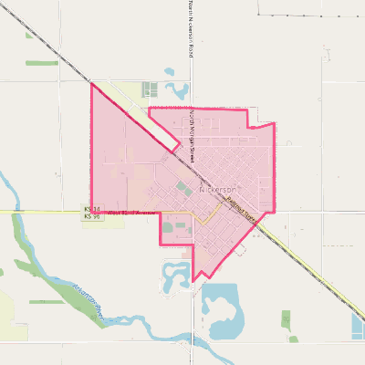 Map of Nickerson