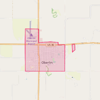 Map of Oberlin