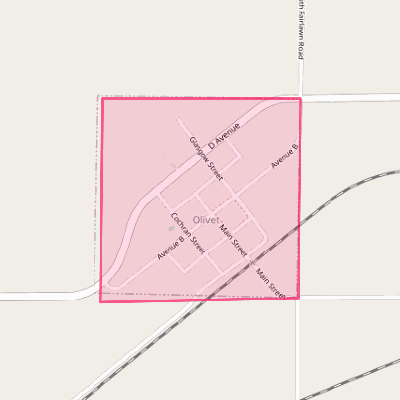 Map of Olivet