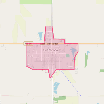 Map of Overbrook