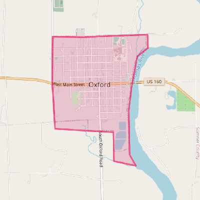 Map of Oxford