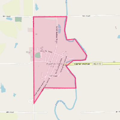 Map of Palmer
