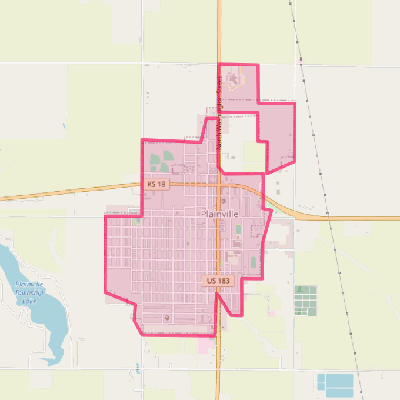 Map of Plainville