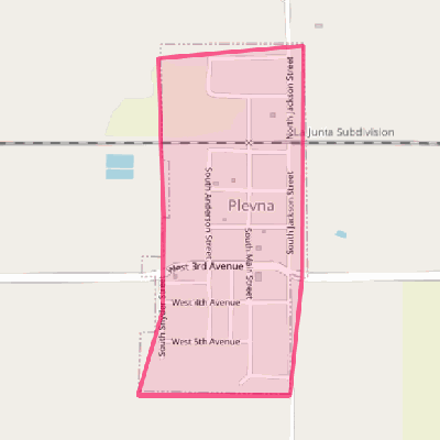 Map of Plevna