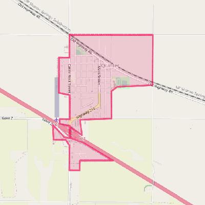 Map of Quinter