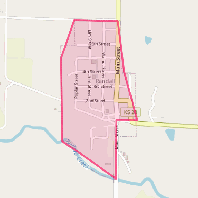 Map of Randall