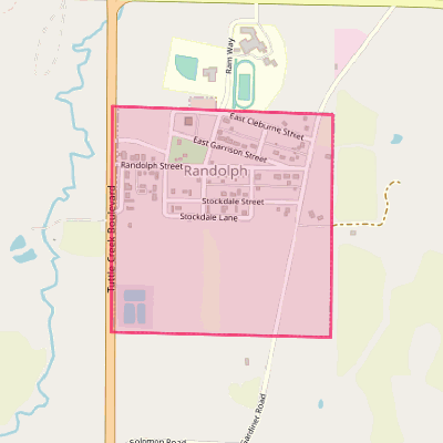 Map of Randolph