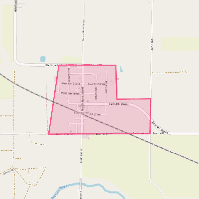 Map of Raymond