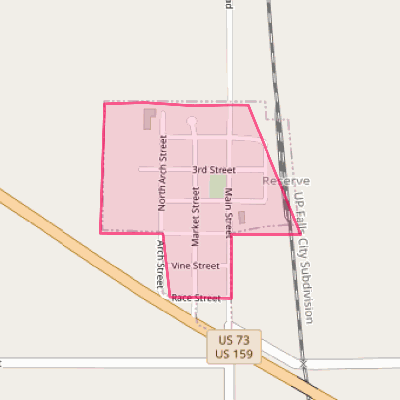 Map of Reserve