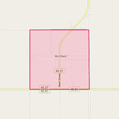 Map of Richfield