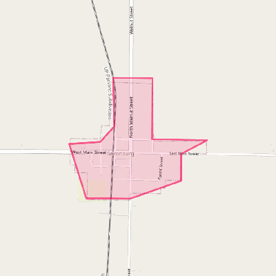 Map of Savonburg