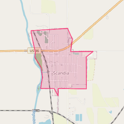 Map of Scandia