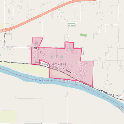 Map of St. George