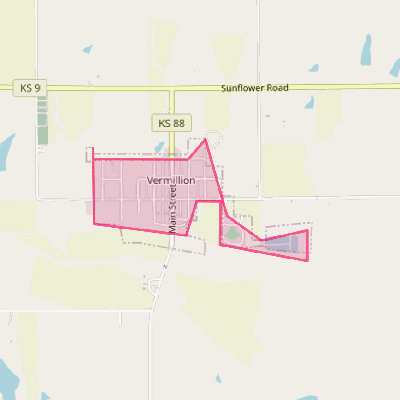 Map of Vermillion