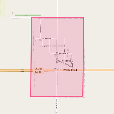 Map of Waldo