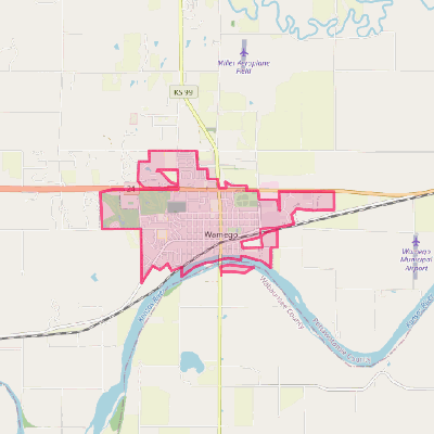 Map of Wamego