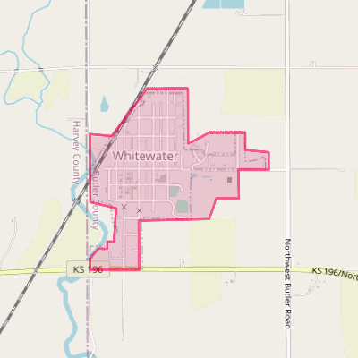 Map of Whitewater