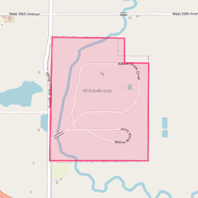 Map of Willowbrook