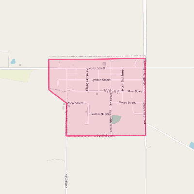 Map of Wilsey