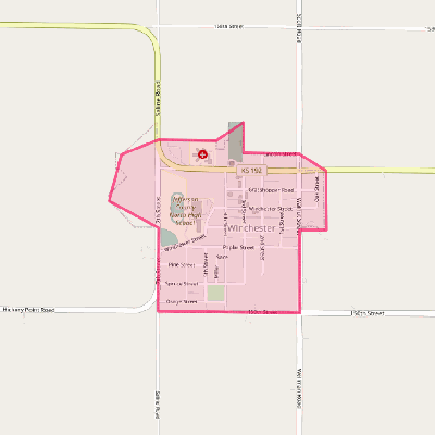 Map of Winchester