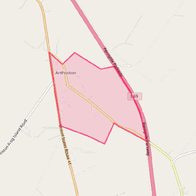 Map of Anthoston