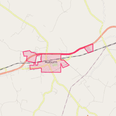 Map of Auburn