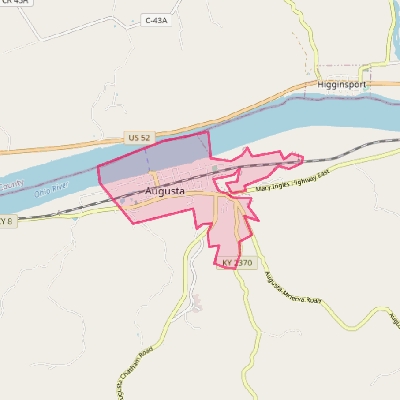 Map of Augusta