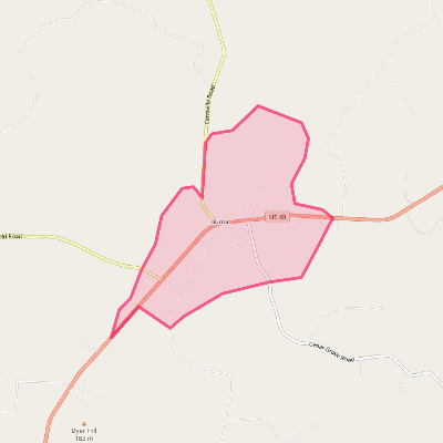 Map of Burna