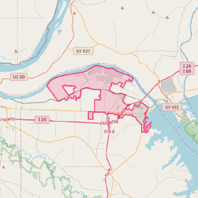 Map of Calvert City