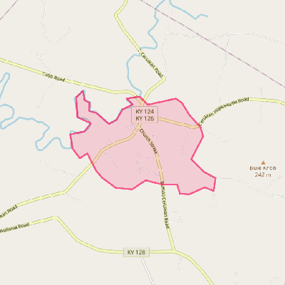 Map of Cerulean